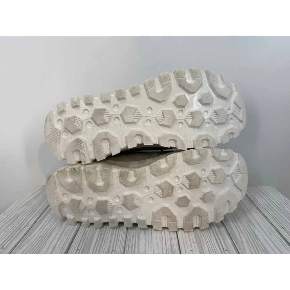 Columbia Snowtrot Shorty‎ Sage Green Quilted Puffer Snow Boots Women's 10